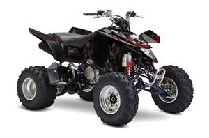 Suzuki LTZ 400 ATV Graphic Kit - 2009-2016 Bone Collector Black