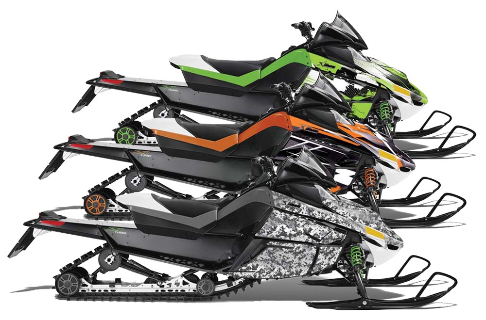 Arctic Cat Z1 Turbo Sled Custom Graphic Kit - 2006-2012