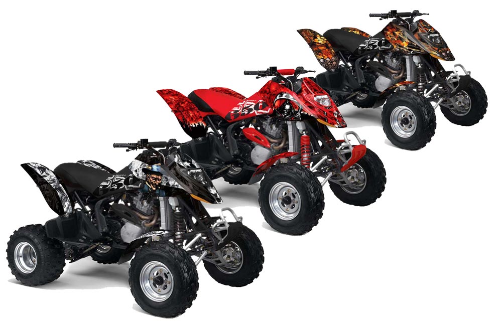 Can Am Bombardier DS650 ATV Custom Graphic Kit - 2006-2016