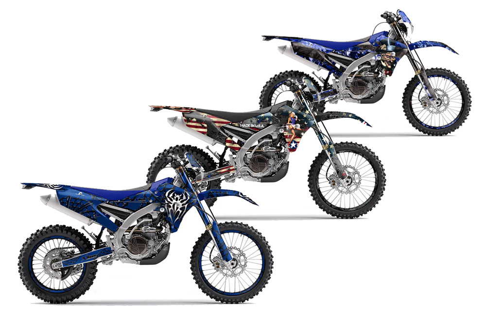 Yamaha WR250F / WR450F Dirt Bike Custom Graphic Kit - 2015-2018