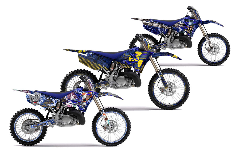 Yamaha YZ250 Dirt Bike Custom Graphic Kit - 2002-2014