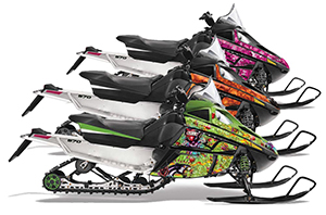 Arctic Cat F Z1 Series Sled Custom Graphic Kit - All Years