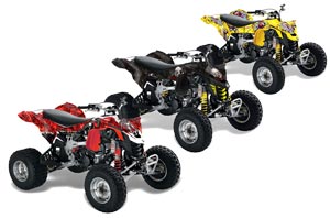 Can Am DS450 / DS450X EFI ATV Custom Graphic Kit - 2008-2016