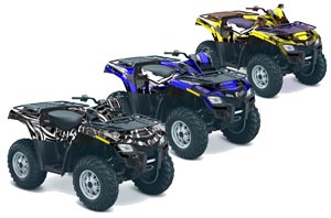 Can Am Outlander EFI 500 / 650 ATV Custom Graphic Kit - 2012-2015