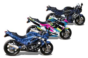 Suzuki GSXR 600F / 750F Katana Graphic Kit