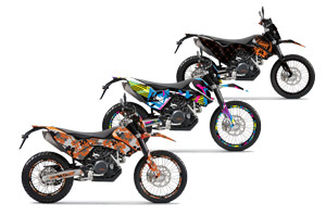 KTM Adventure 690 Supermoto / Enduro Dirt Bike Graphic Kit