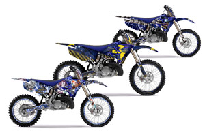 Yamaha YZ125 Dirt Bike Graphic Kit