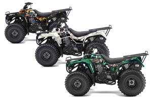 Kawasaki Bayou 220 / 250 / 300 ATV Custom Graphic Kit - All Years