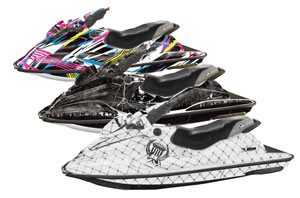 Sea Doo Bombardier GSX Custom Custom Graphic Kit - 1996-1999