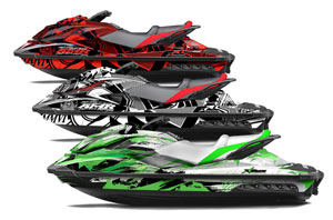 Sea Doo GTI / GTR / GTS Custom Custom Graphic Kit - 2011-2018