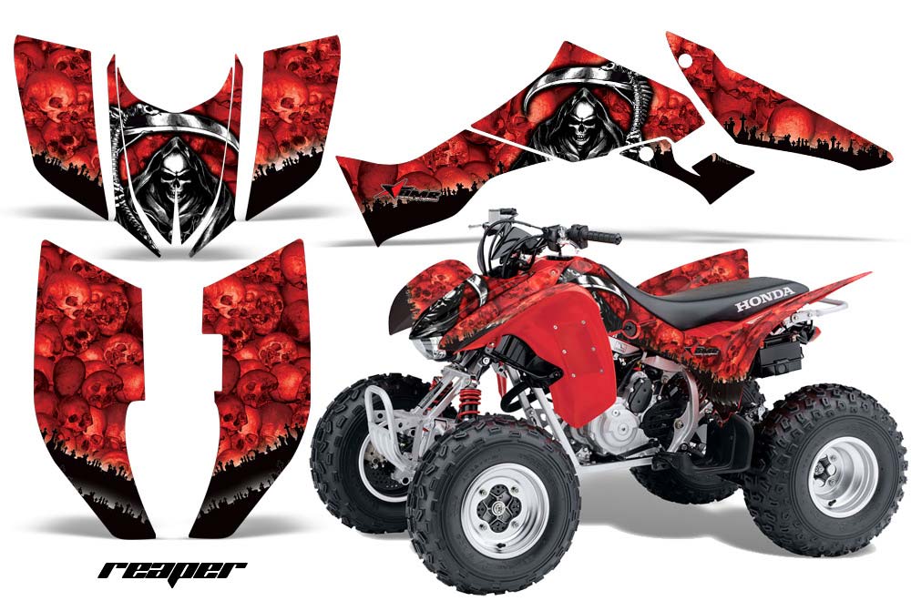 Honda TRX 300EX ATV Graphic Kit - 2007-2013 Reaper Red