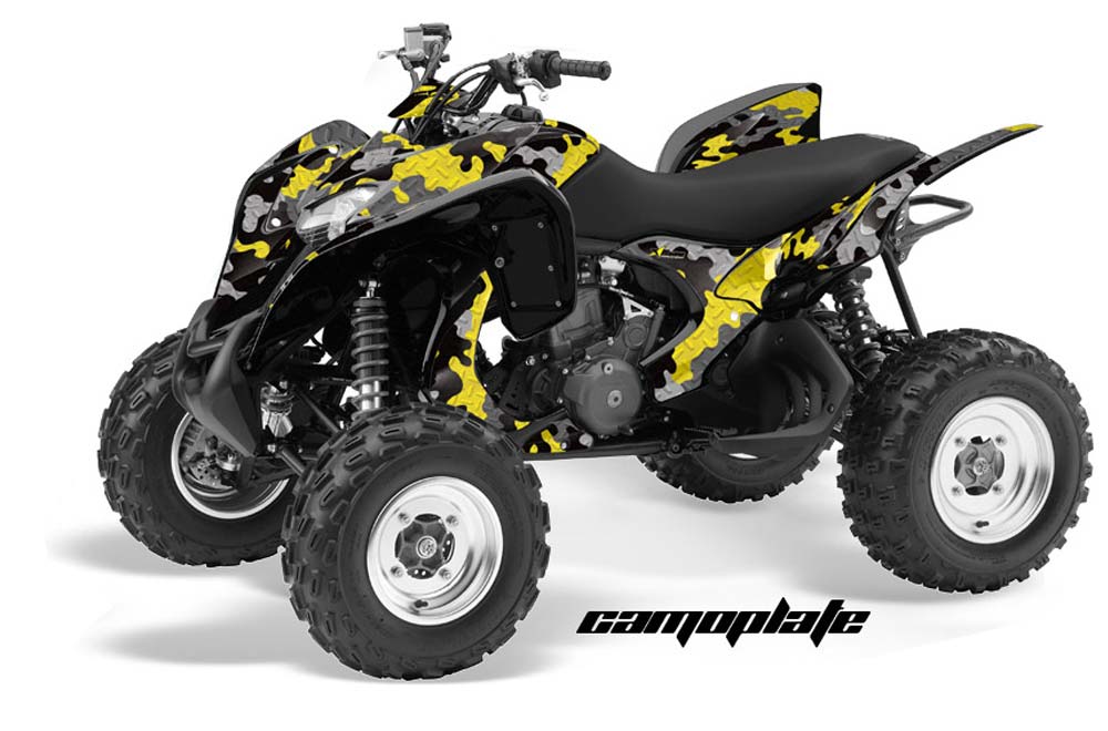 Honda TRX 700 XX ATV Graphic Kit - 2009-2015 Camoplate Yellow