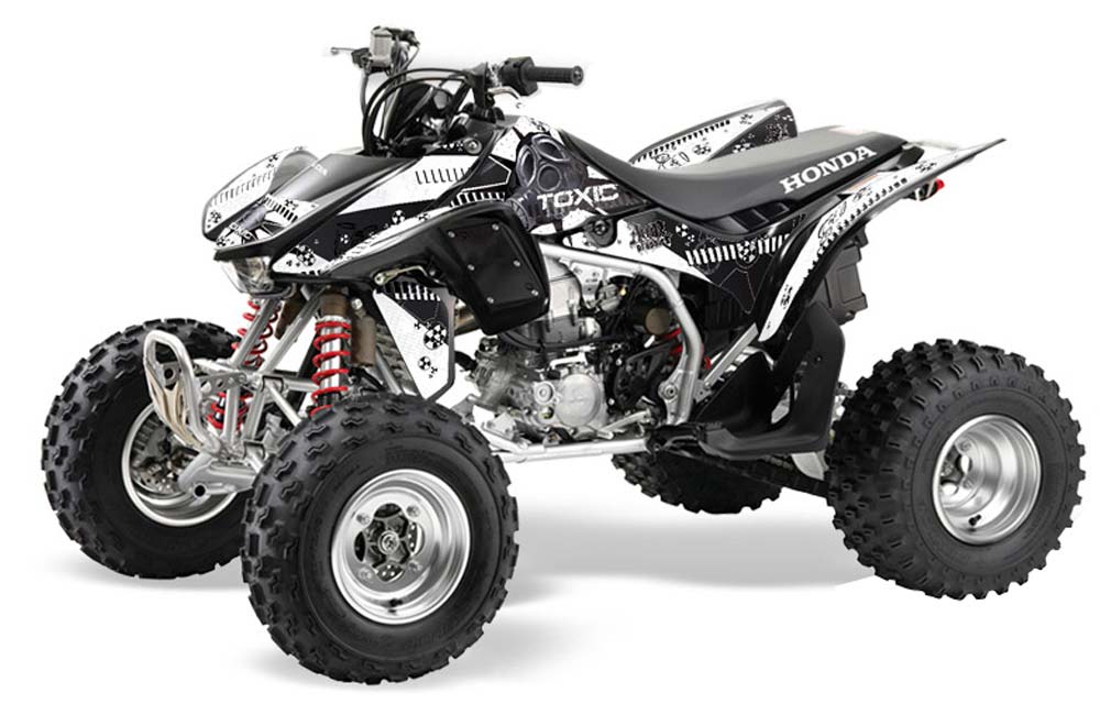 Honda TRX 450R ATV Graphic Kit - 2004-2016 Toxicity Black