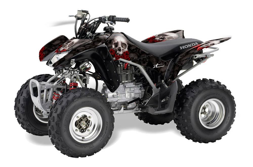 Honda TRX 250EX / 250R / 250X ATV Graphic Kit - 2006-2018 Bone Collector Black
