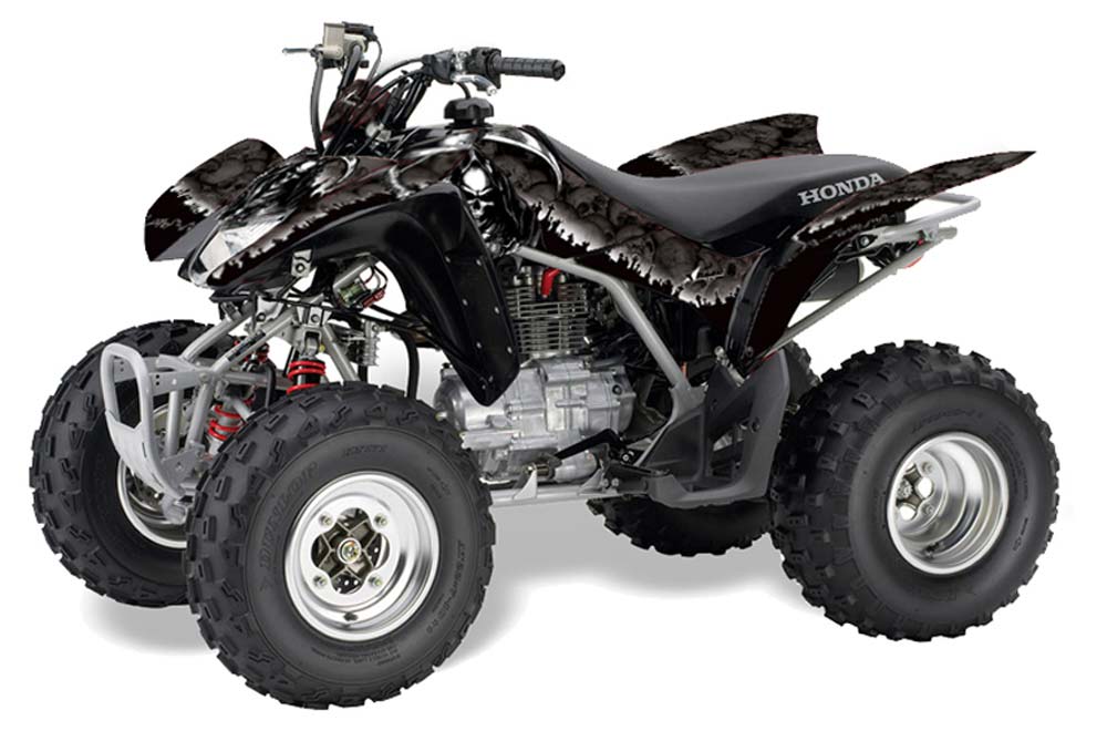 Honda TRX 250EX / 250R / 250X ATV Graphic Kit - 2006-2018 Reaper Black
