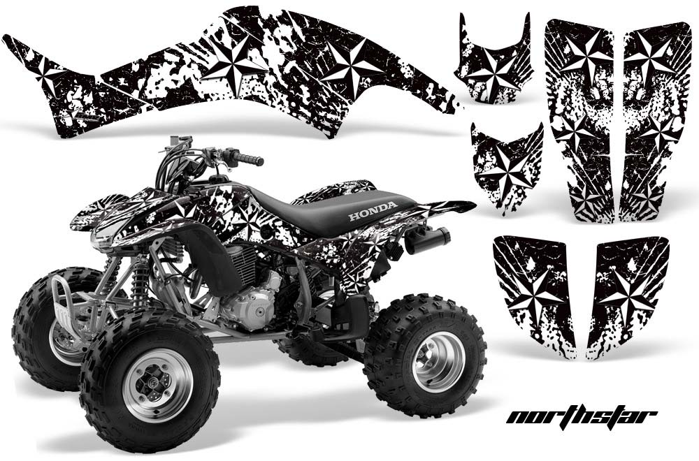 Honda TRX 400EX ATV Graphic Kit - 1999-2007 Northstar White