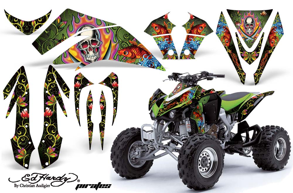 Kawasaki KFX 450 ATV Custom Graphic Kit - 2008-2015