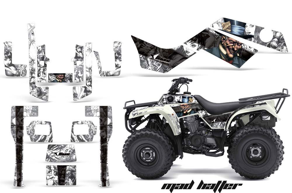 Kawasaki Bayou 220 / 250 / 300 ATV Custom Graphic Kit - All Years