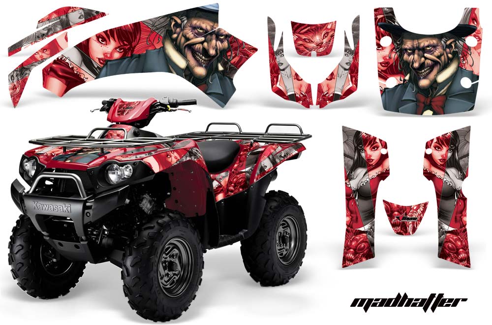 Kawasaki Brute Force 650i 4x4 ATV Custom Graphic Kit - 2004-2012