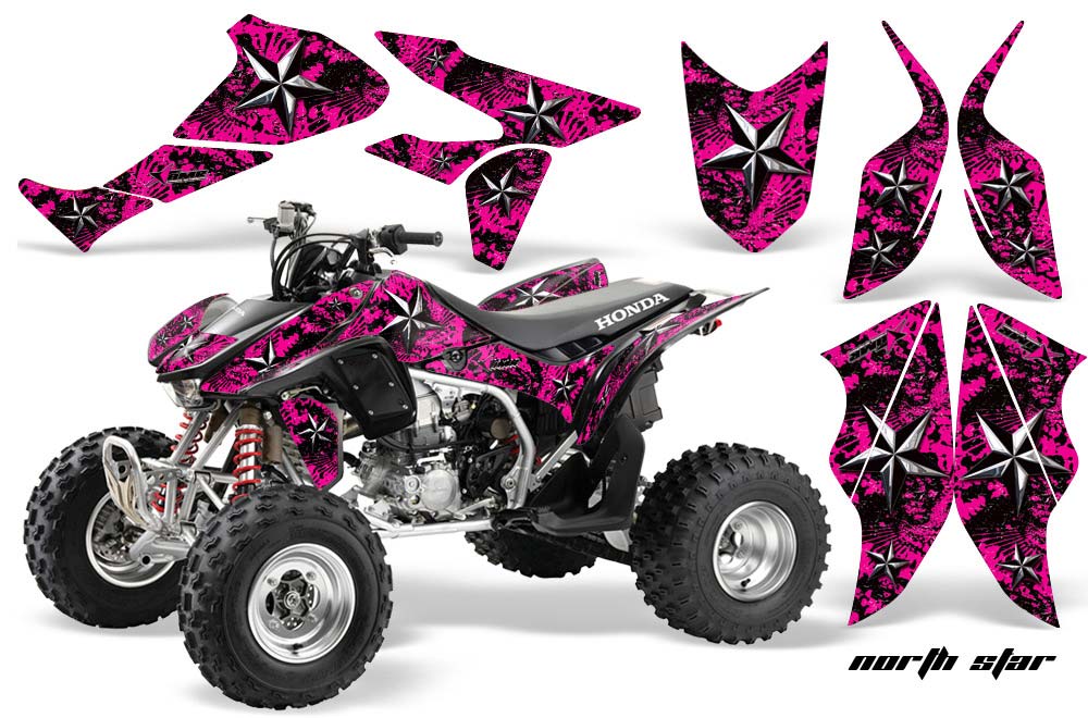 Honda TRX 450R ATV Graphic Kit - 2004-2016 Northstar Pink