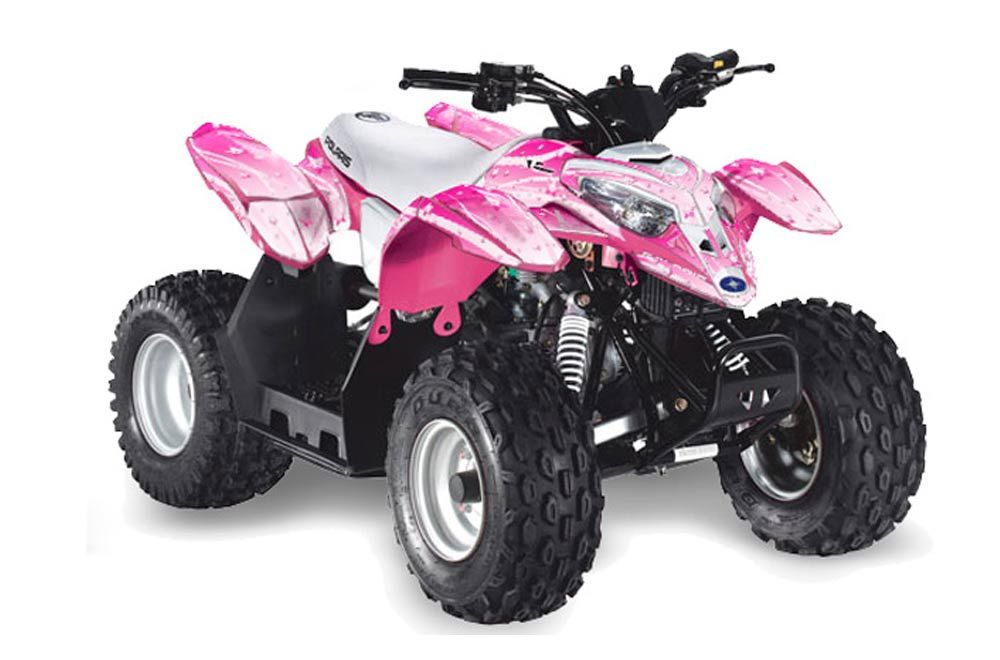 Polaris Predator 50 ATV Graphic Kit - All Years Starlett Pink