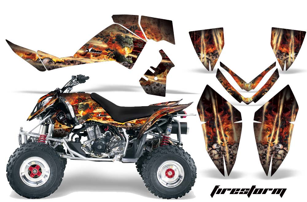 Polaris Outlaw 450 / 500 / 525 ATV Custom Graphic Kit - 2006-2008