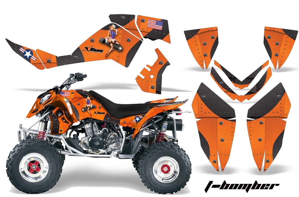 Polaris Outlaw 450 / 500 / 525 ATV Custom Graphic Kit - 2006-2008