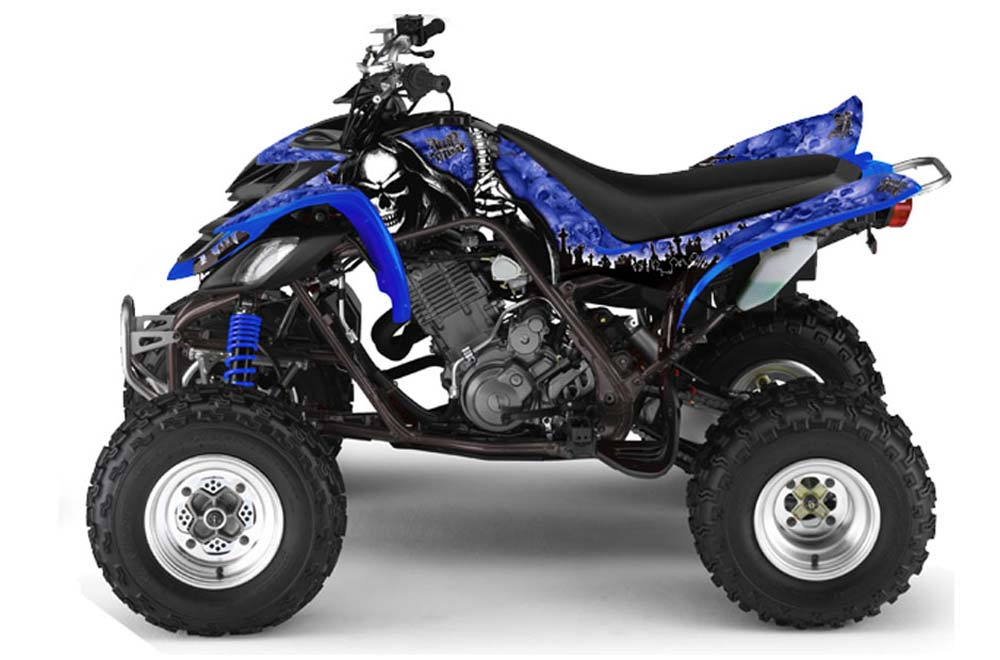 Yamaha Raptor 660 ATV Graphic Kit - 2001-2005 Reaper Blue