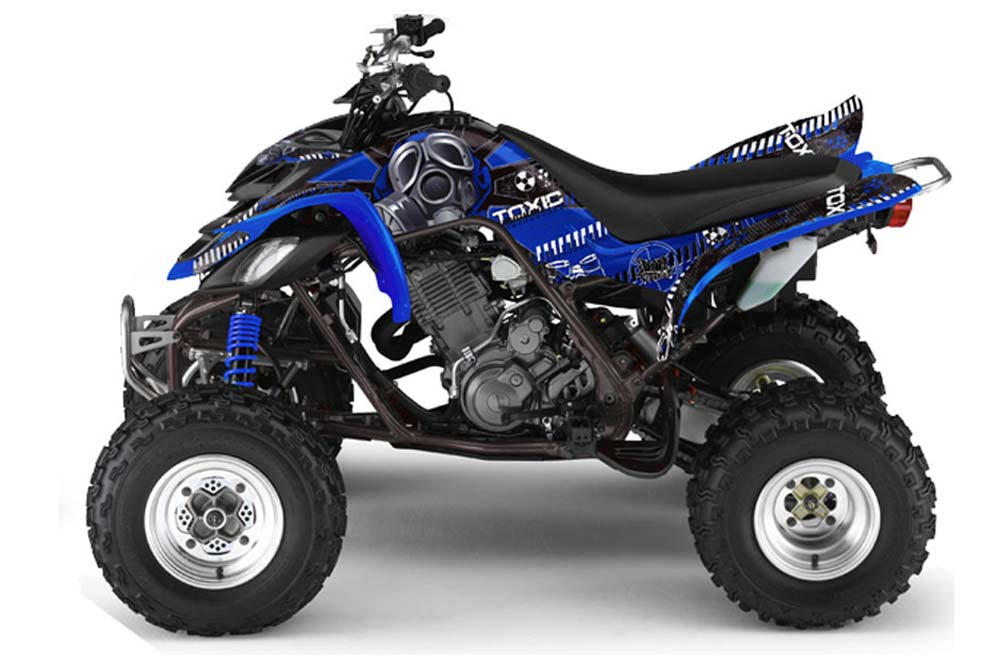 Yamaha Raptor 660 ATV Graphic Kit - 2001-2005 Toxicity Blue