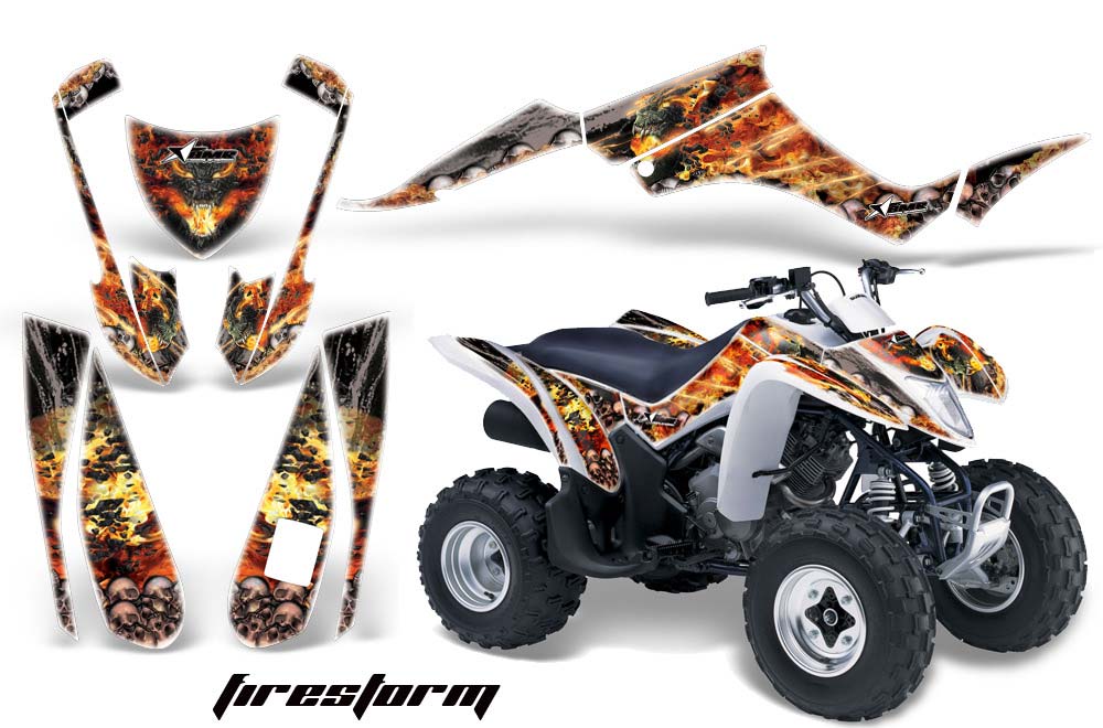 Suzuki LTZ 250 ATV Custom Graphic Kit - 2004-2011