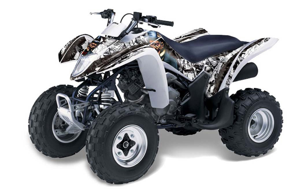 Suzuki LTZ 250 ATV Graphic Kit - 2004-2011 Mad Hatter Black