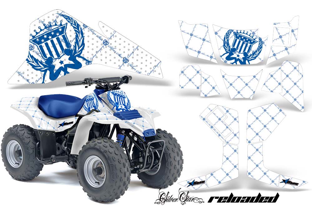 Suzuki QuadSport LT 80 ATV Custom Graphic Kit - 1987-2006