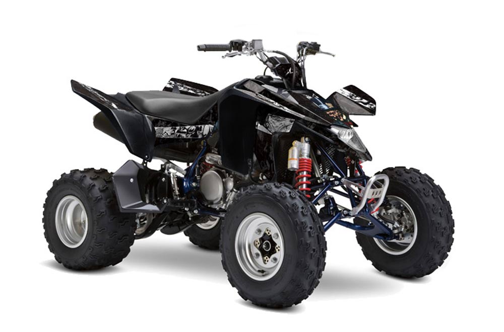 Suzuki LTZ 400 ATV Graphic Kit - 2009-2016 Mad Hatter Black