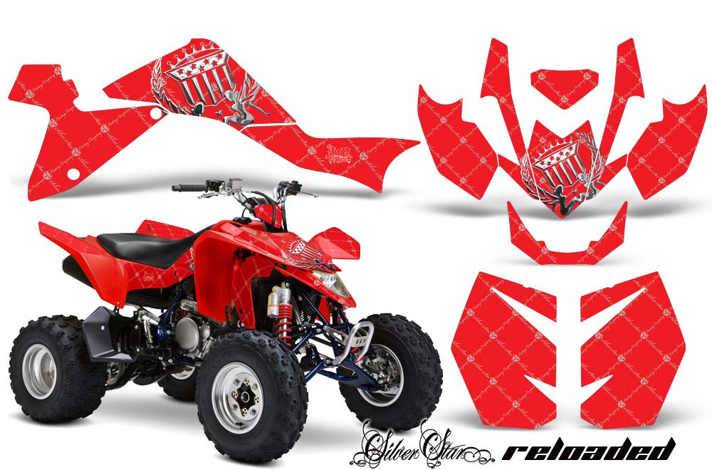 Suzuki LTZ 400 ATV Graphic Kit - 2009-2016 Silver Star - Reloaded Chrome