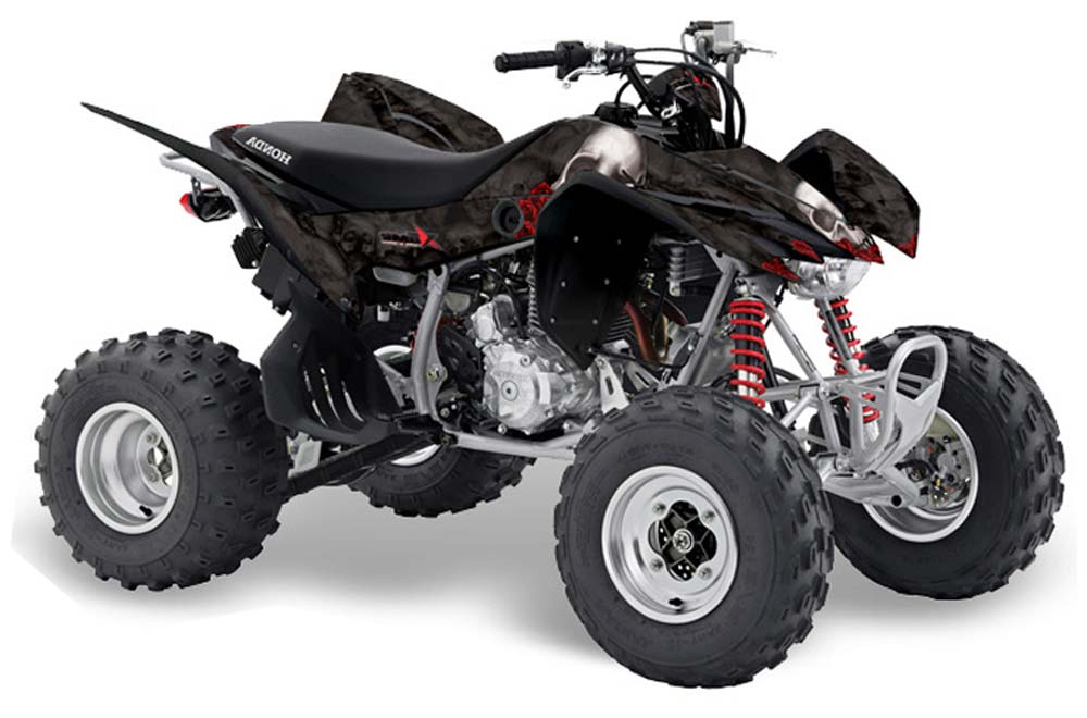 Honda TRX 400 EX ATV Graphic Kit - 2008-2016 Bone Collector Black