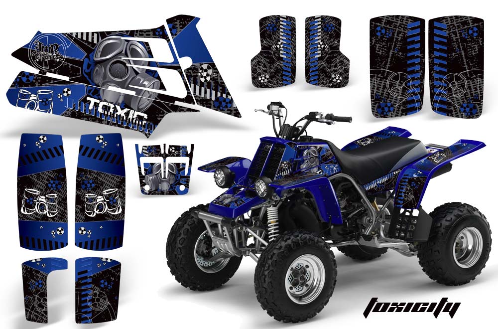 Yamaha Banshee 350 (Full Bore Plastics) ATV Graphic Kit - All Years Toxicity Blue