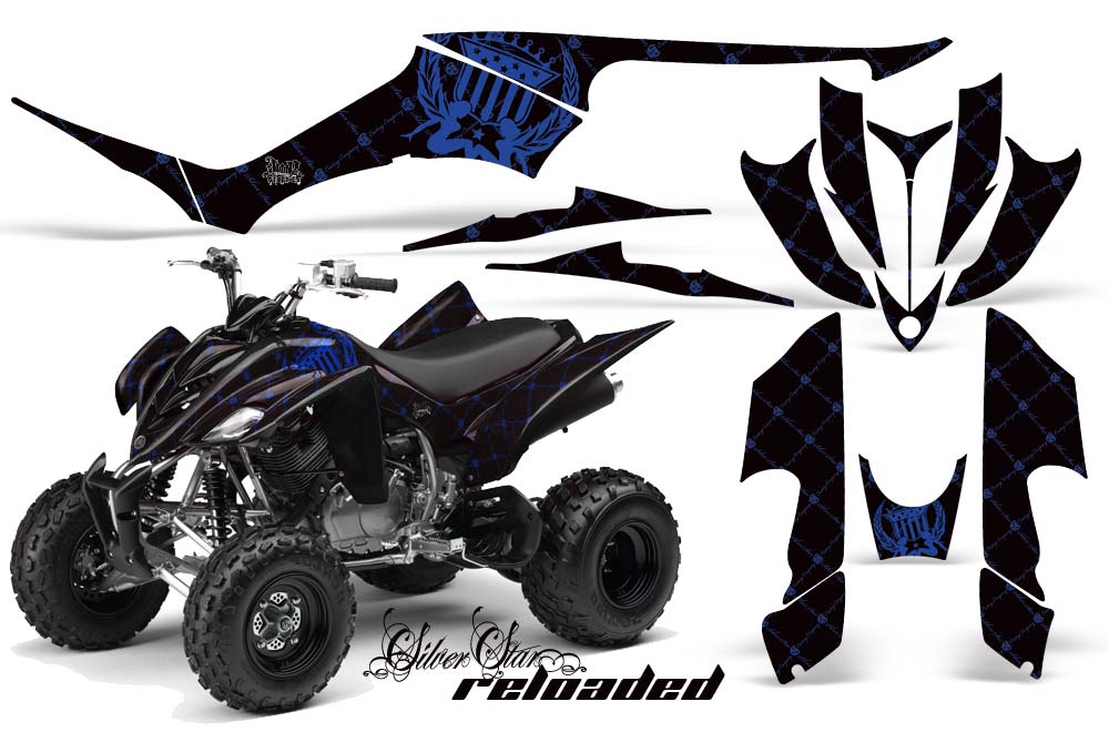 Yamaha Raptor 350 ATV Custom Graphic Kit - 2004-2014