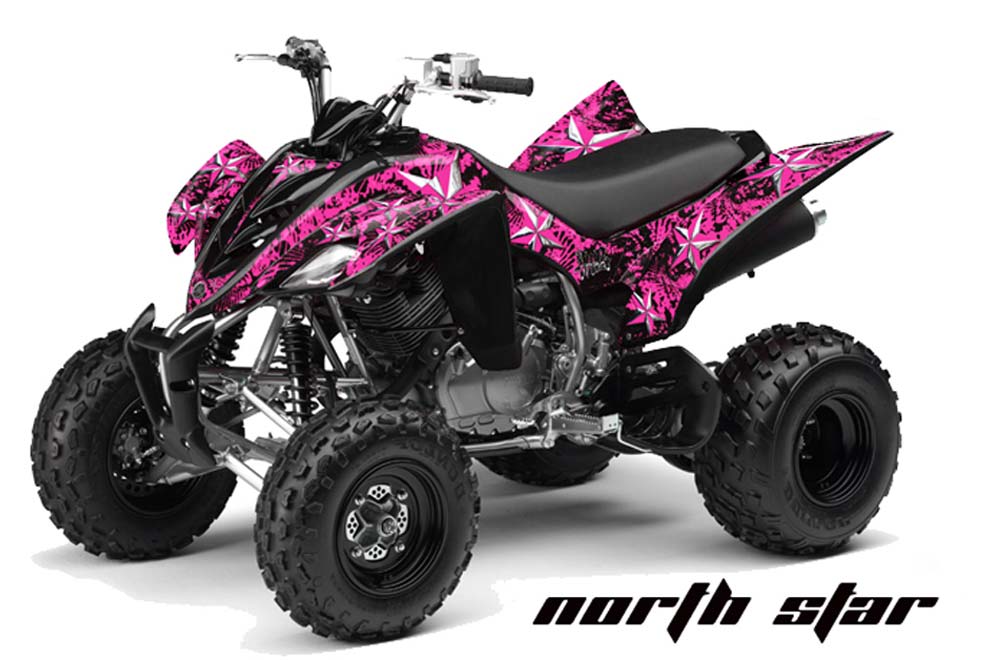 Yamaha Raptor 350 ATV Graphic Kit - 2004-2014 Northstar Pink