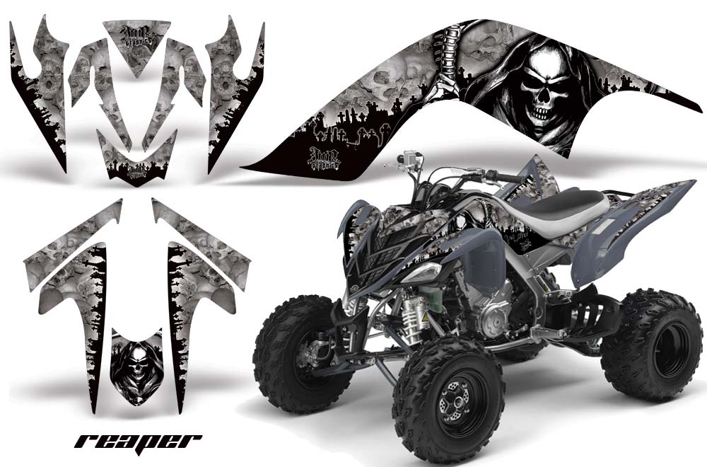 Yamaha Raptor 700 ATV Graphic Kit - 2006-2012 Reaper Red