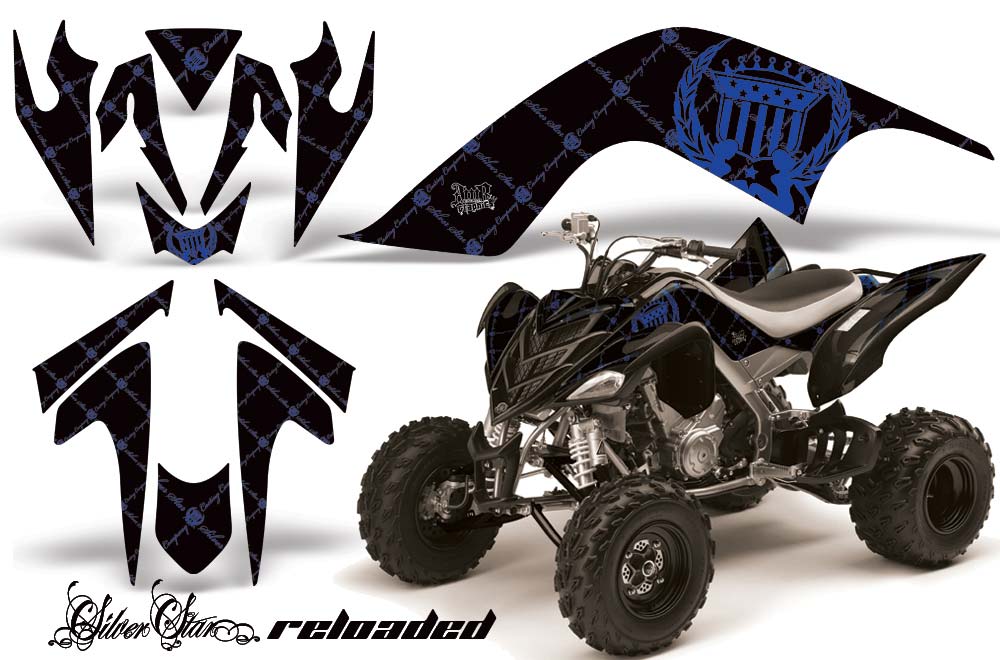 Yamaha Raptor 700 ATV Graphic Kit - 2006-2012 Reaper Yellow