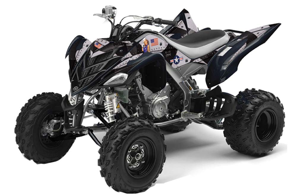 Yamaha Raptor 700 ATV Graphic Kit - 2006-2012 T Bomber Black