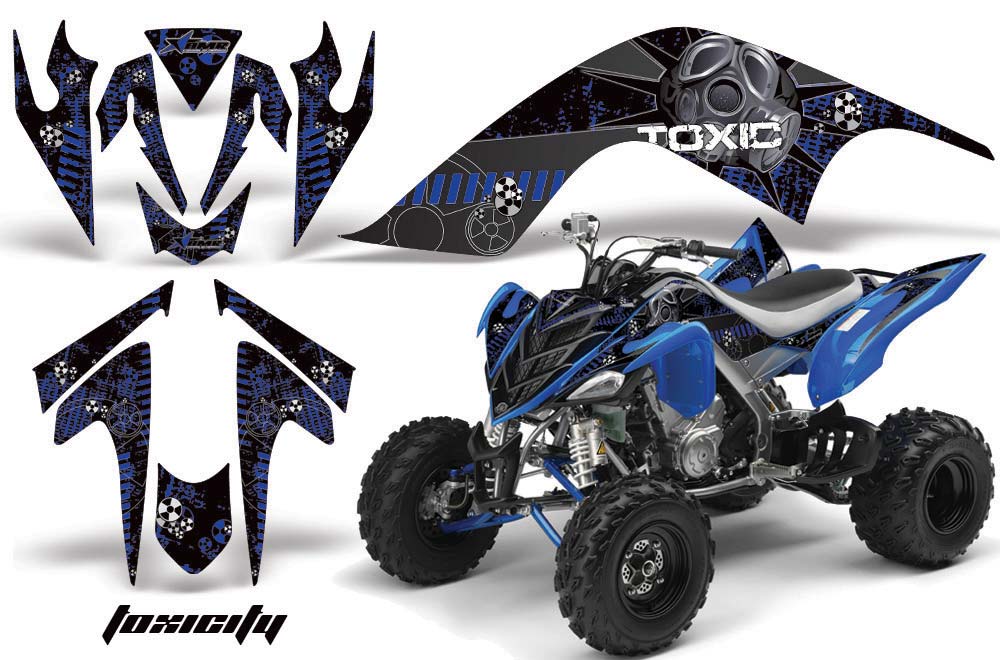 Yamaha Raptor 700 ATV Graphic Kit - 2006-2012 Toxicity Blue