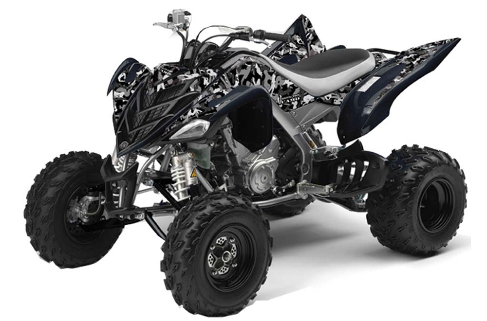 Yamaha Raptor 700 ATV Graphic Kit - 2006-2012 Urban Camo Black