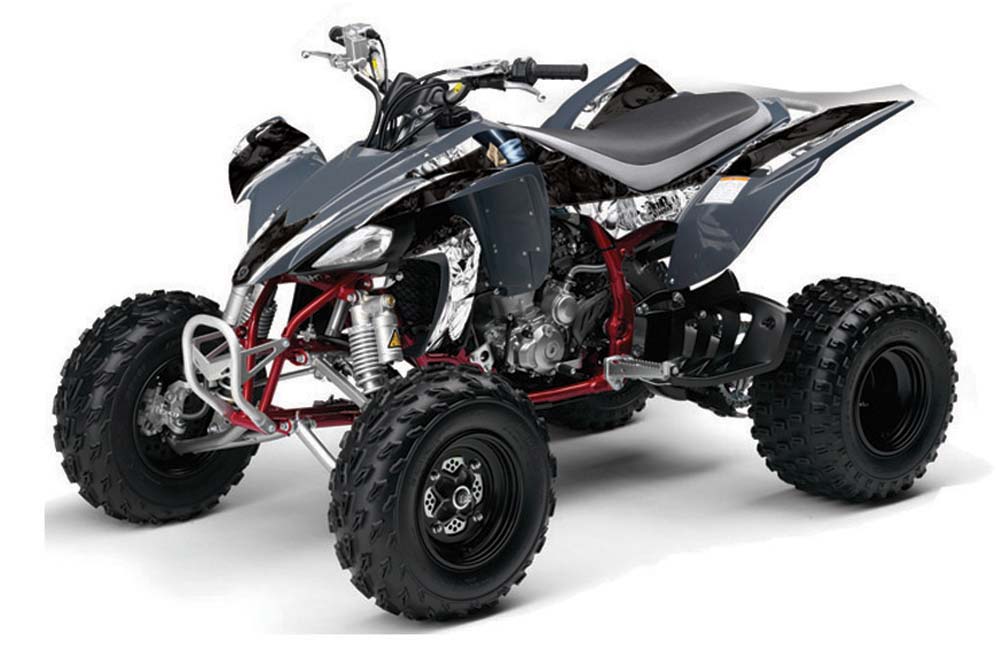 Yamaha YFZ 450 ATV Graphic Kit - 2004-2014 Mad Hatter Black