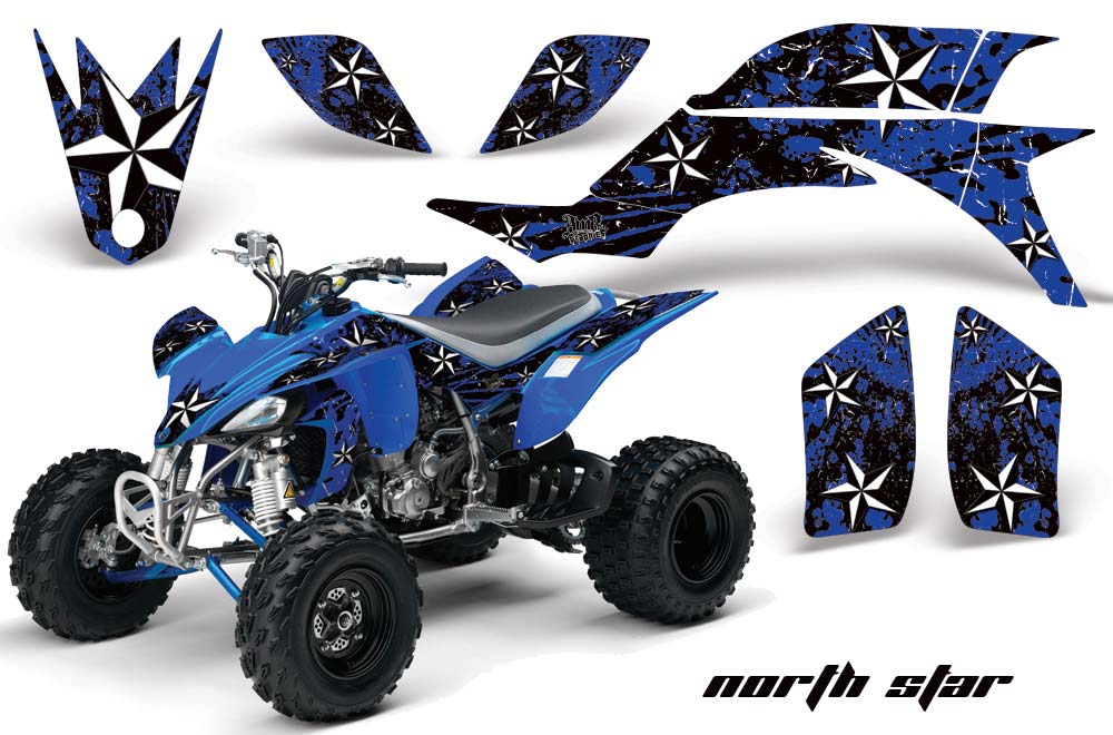Yamaha YFZ 450 ATV Graphic Kit - 2004-2014 Northstar Blue