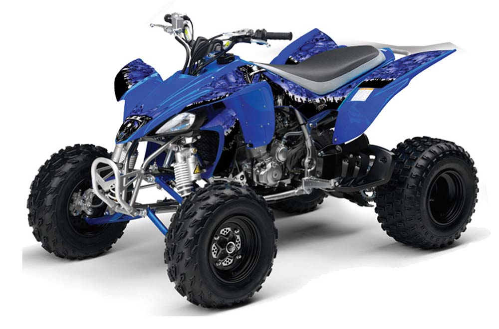 Yamaha YFZ 450 ATV Graphic Kit - 2004-2014 Reaper Blue