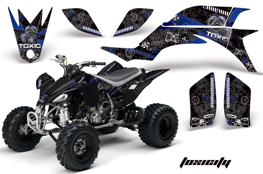 Yamaha YFZ 450 ATV Graphic Kit - 2004-2014 Toxicity Blue