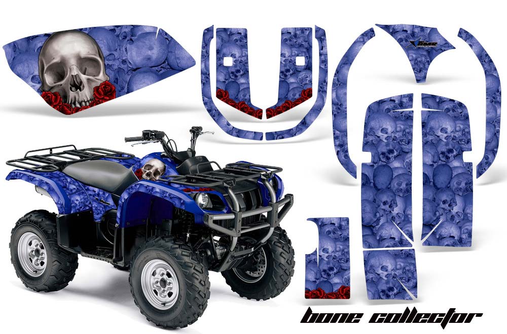 Yamaha Grizzly 660 ATV Custom Graphic Kit - All Years