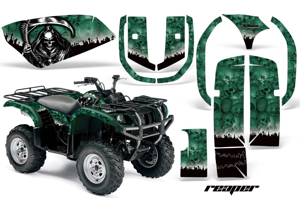 Yamaha Grizzly 660 ATV Custom Graphic Kit - All Years