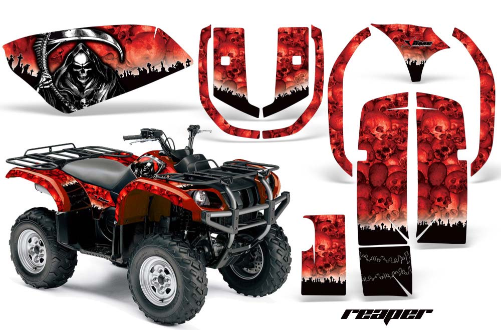 Yamaha Grizzly 660 ATV Custom Graphic Kit - All Years